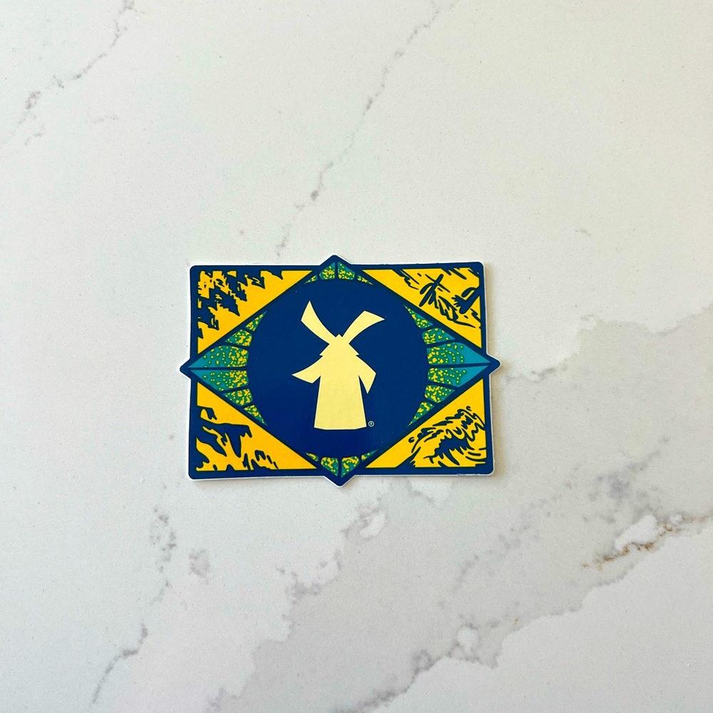 Dutch Bros Windmill Sticker
